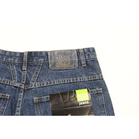Deadstock Vintage 90s Marithe Francois Girbaud Mens 32 Loose Denim Jean Shorts - Picture 11 of 11